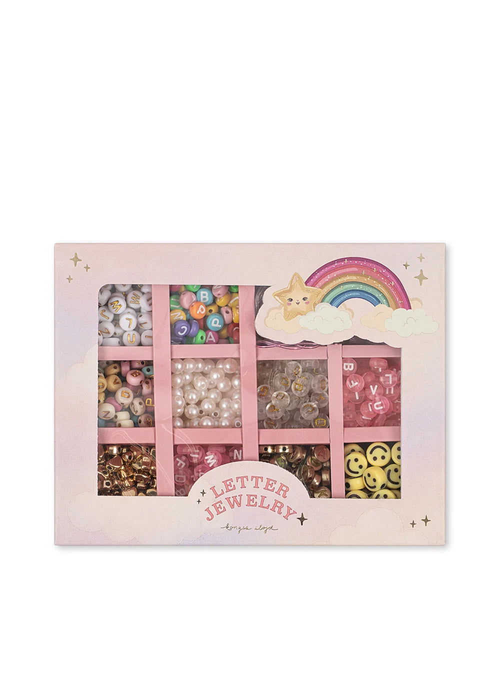 Set de perles alphabet ABC - Konges Sløjd