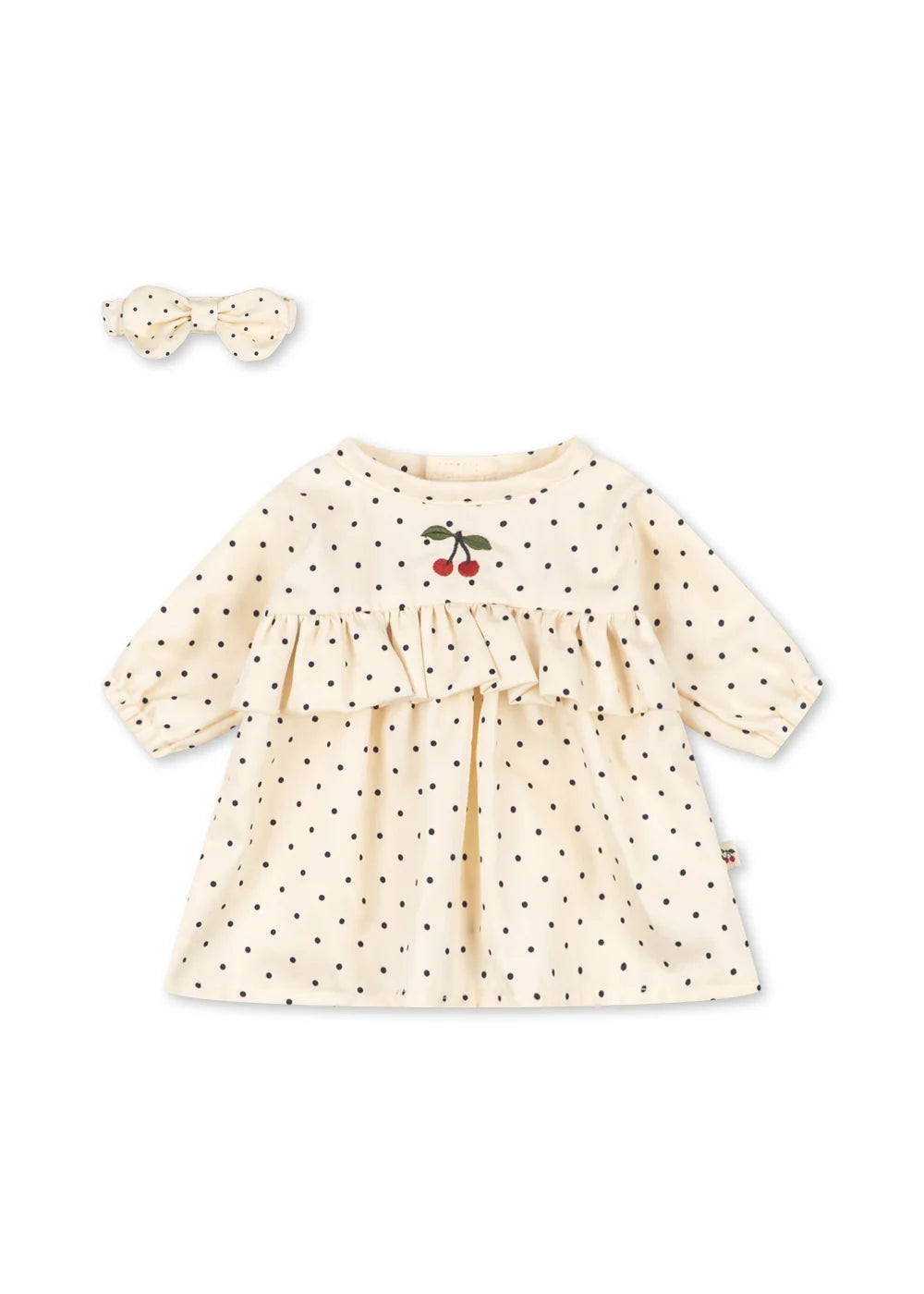Robe et bandeau pour poupée - Konges Sløjd