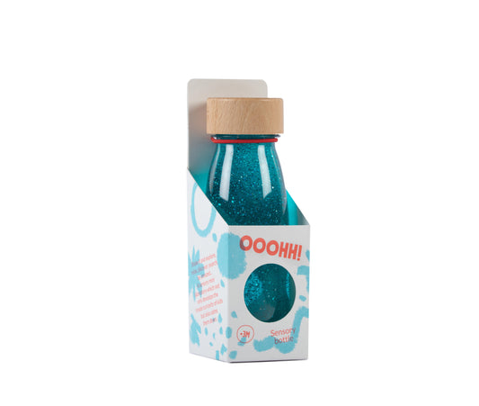 Bouteille sensorielle #Turquoise