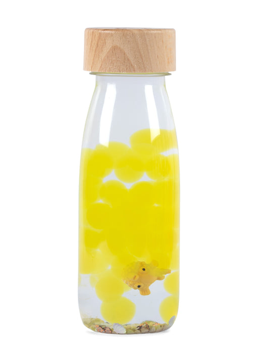 Bouteille sensorielle  #Poisson Jaune