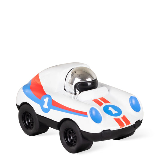 Voiture à friction Presto Racer blanche – Tiger Tribe