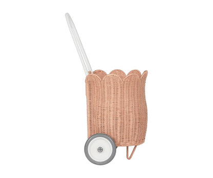 Panier à roulette tulipe -  rose  - Olli Ella