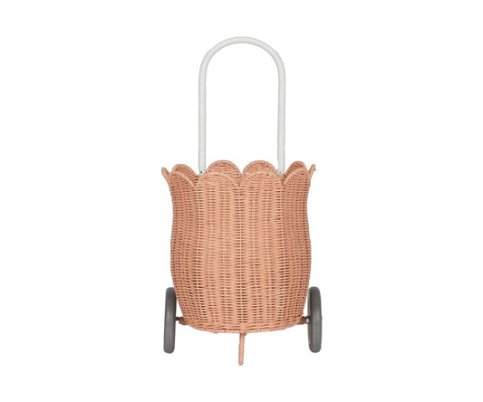 Panier à roulette tulipe -  rose  - Olli Ella