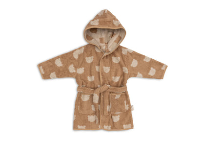 Peignoir de Bébé 1-2 ans - Jacquard Teddy Bear Réversible - Jollein