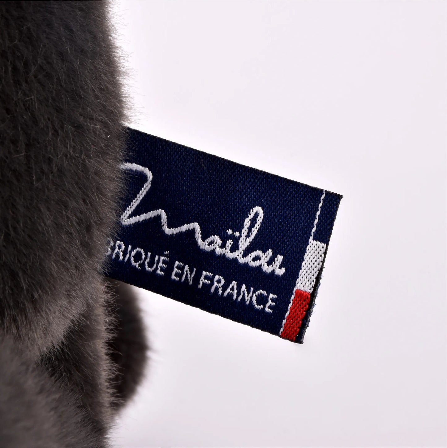 Peluche Chat noir anthracite Méloé – Peluche artisanale - Maïlou