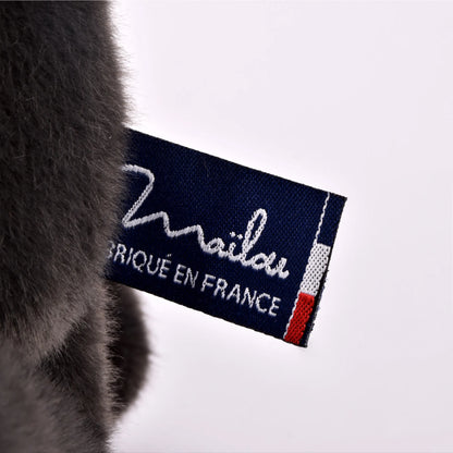 Peluche Chat noir anthracite Méloé – Peluche artisanale - Maïlou