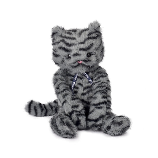 Peluche Grisouille Chat Méloé – Peluche artisanale - Mailou