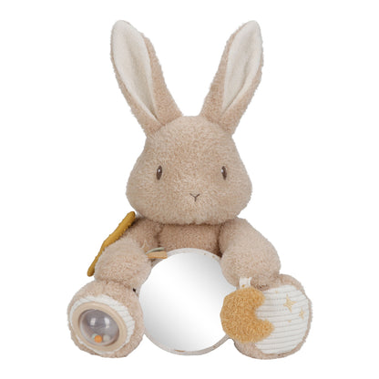 Peluche d'activités Lapin Newborn - Little Dutch