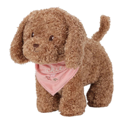 Peluche chien avec sac de transport #Jackie
