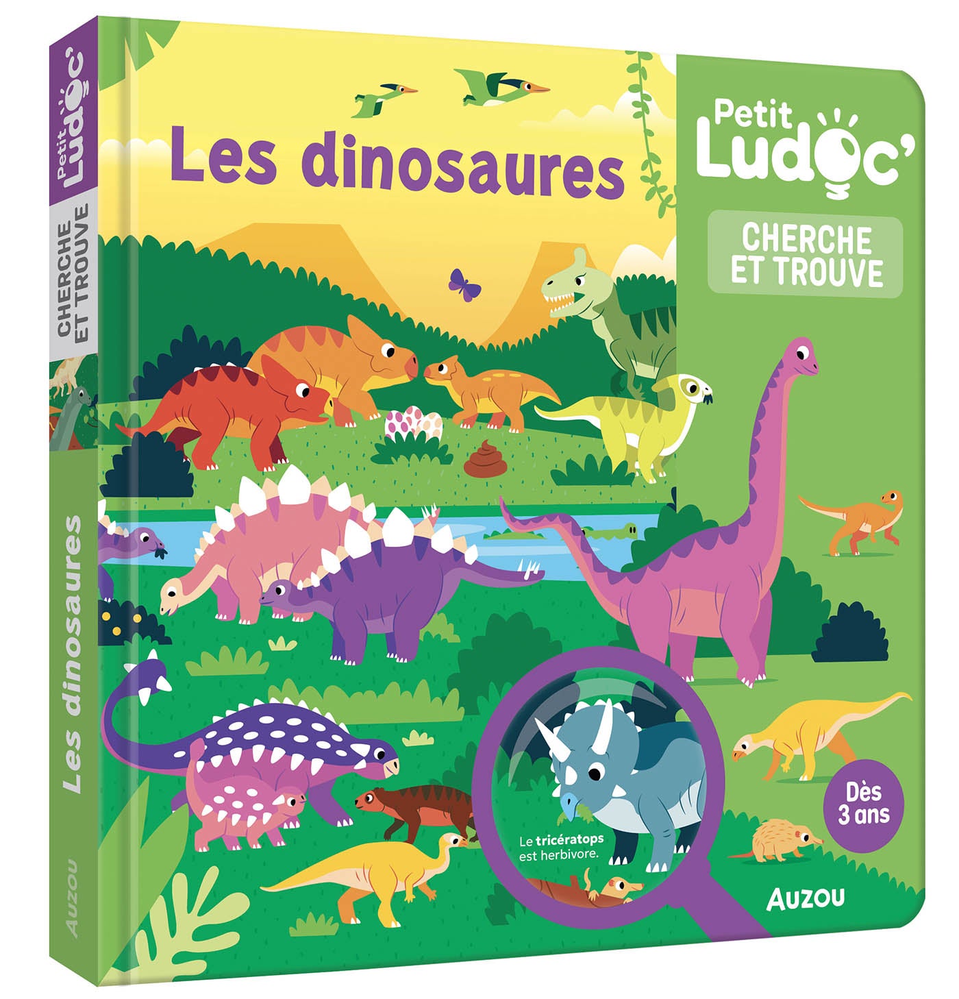 Petit ludoc' - Cherche et trouve - Dinosaures - Auzou