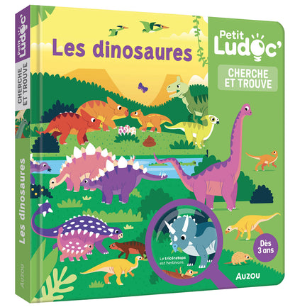 Petit ludoc' - Cherche et trouve - Dinosaures - Auzou