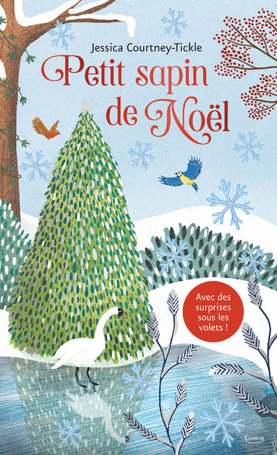 Petit sapin de Noël - avec des surprises sous les volets ! - Kimane