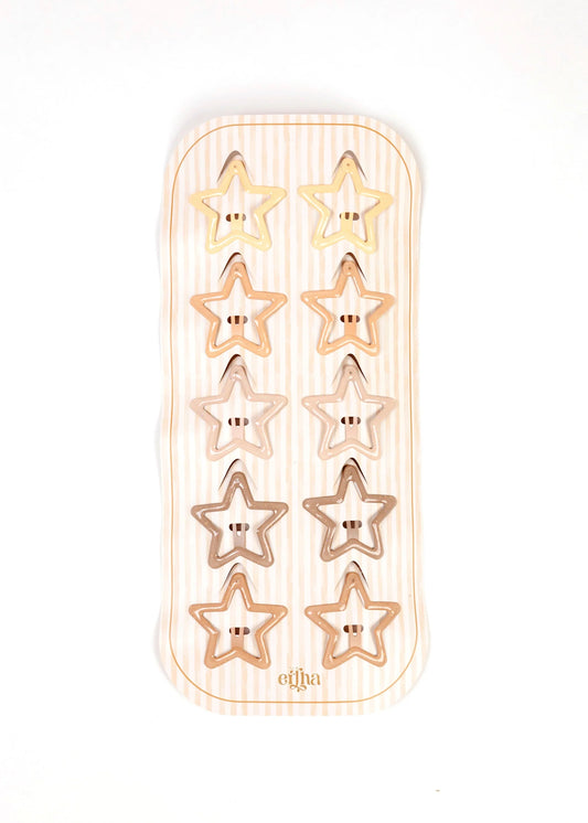 Pinces à cheveux Starlight pailletées - Multicolore - Mrs Ertha