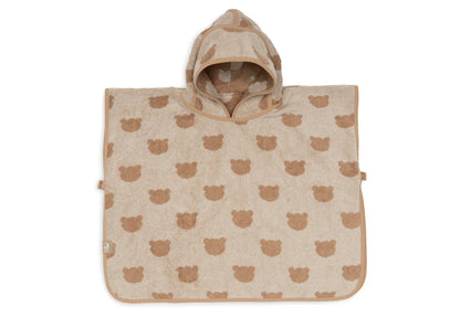 Poncho de Bain - Jacquard - Teddy Bear - Jollein