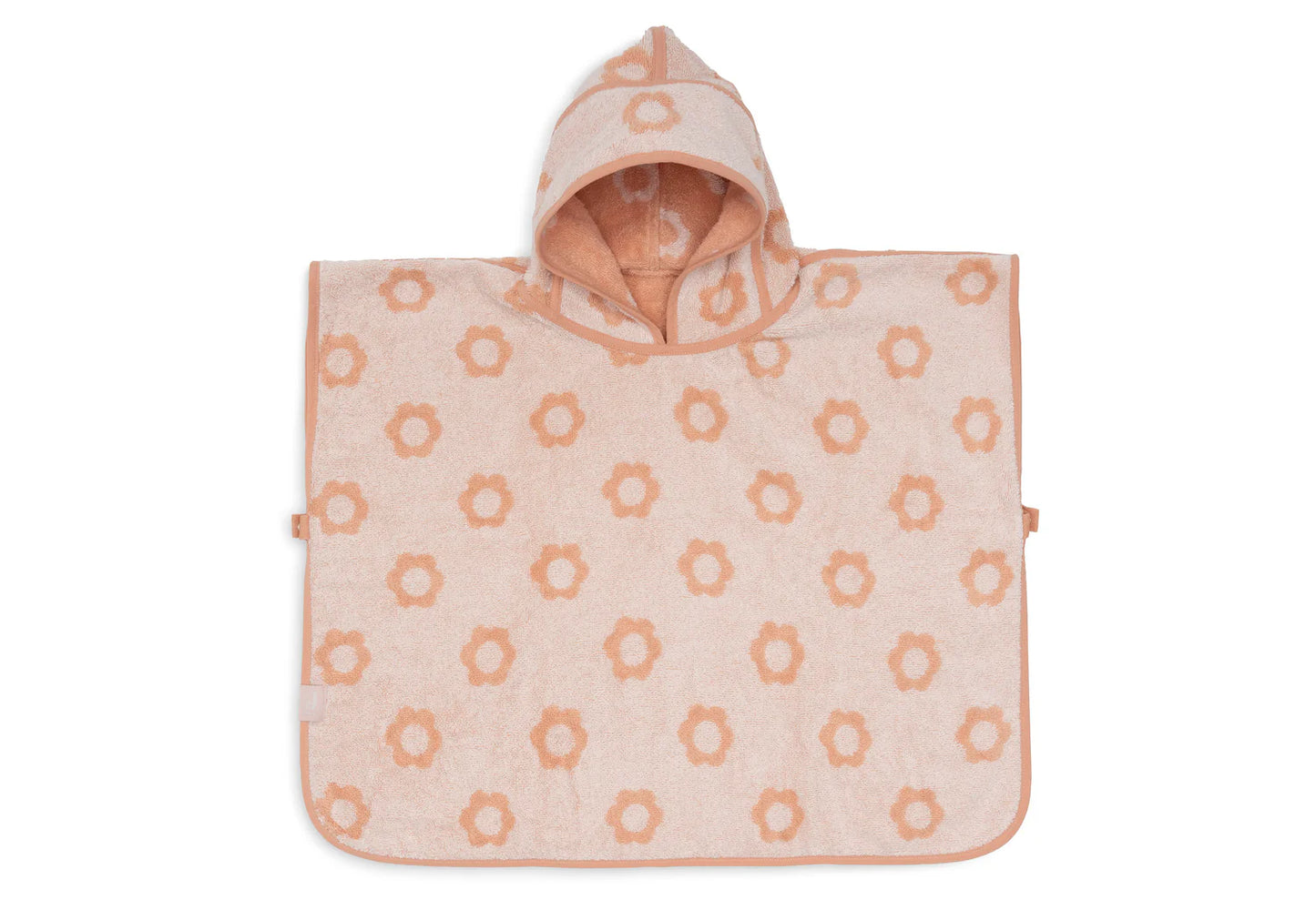 Poncho de Bain - Jacquard - Flower Reversible - Jollein