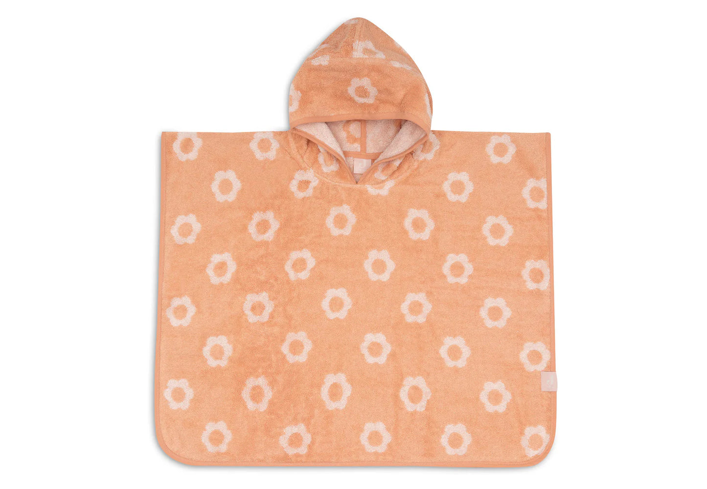 Poncho de Bain - Jacquard - Flower Reversible - Jollein