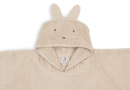 Poncho de bain Éponge Miffy Warm Sand - Jollein
