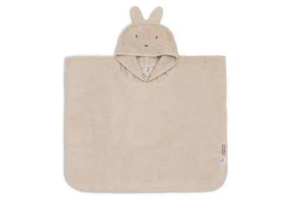 Poncho de bain Éponge Miffy Warm Sand - Jollein