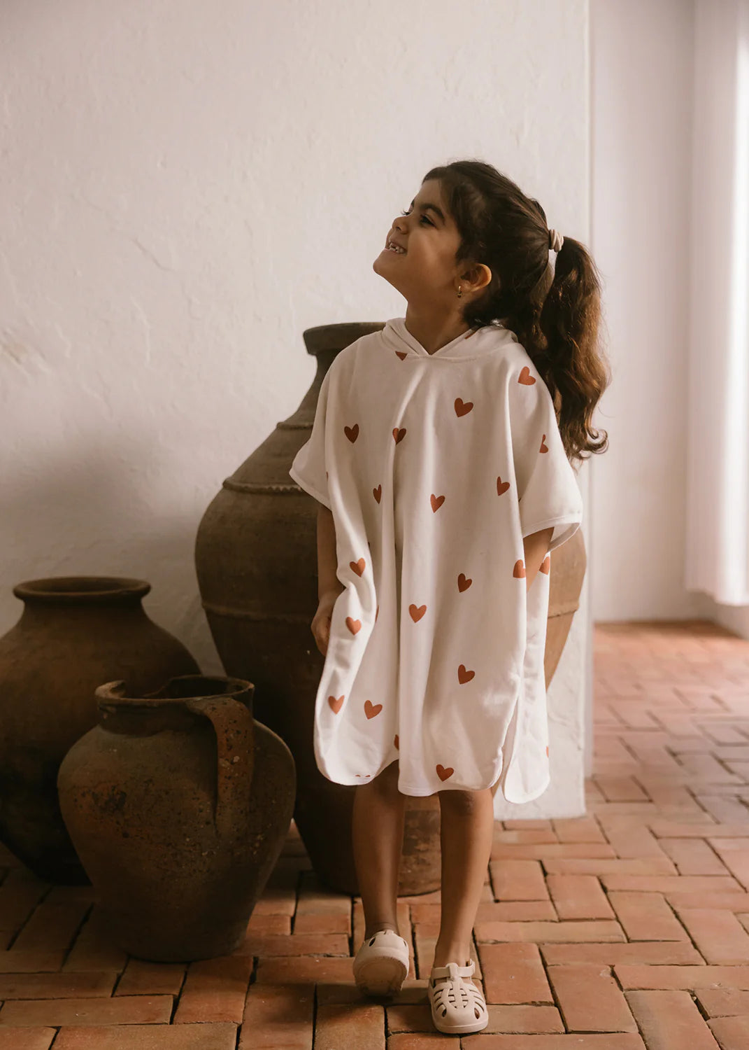 Poncho de bain Petit Coeur – Mrs Ertha