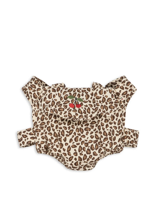 Porte Bébé poupée Léopard- Konges Slojd