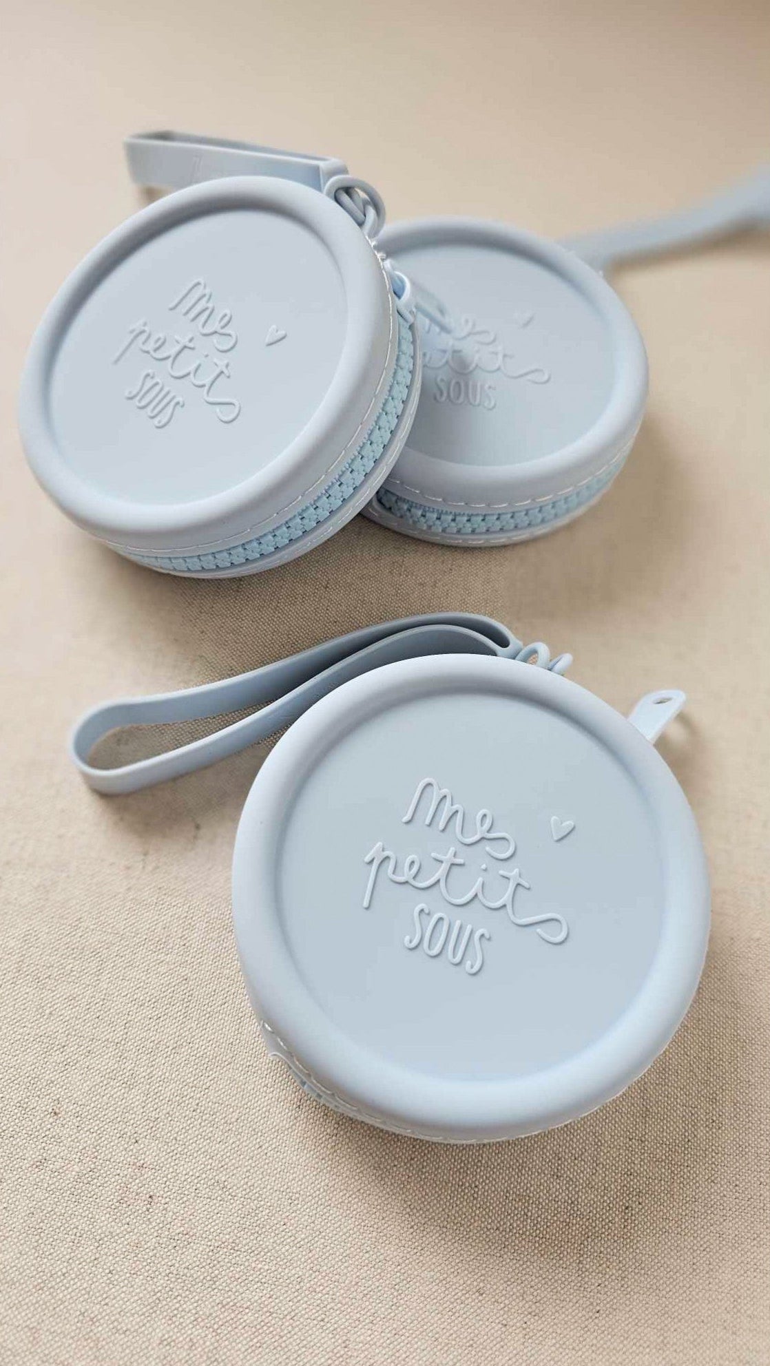 Porte-Monnaie Silicone Bleu Enfant - Zakuw 3 ans+