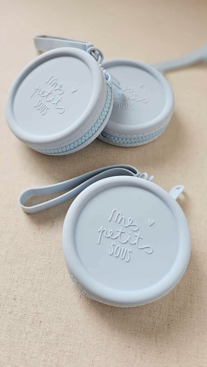 Porte-Monnaie Silicone Bleu Enfant - Zakuw 3 ans+