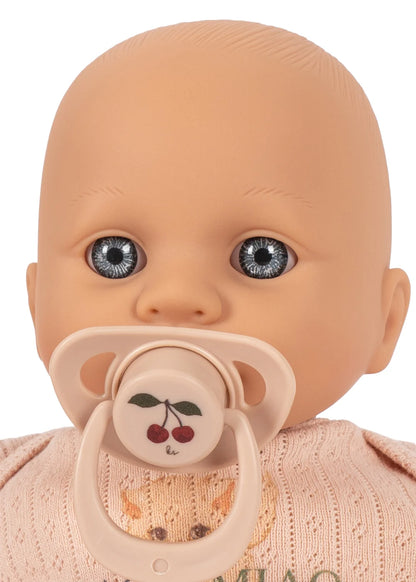 Poupée Bébé Cattie avec couffin - Ciao Miao Rose- Konges Slojd