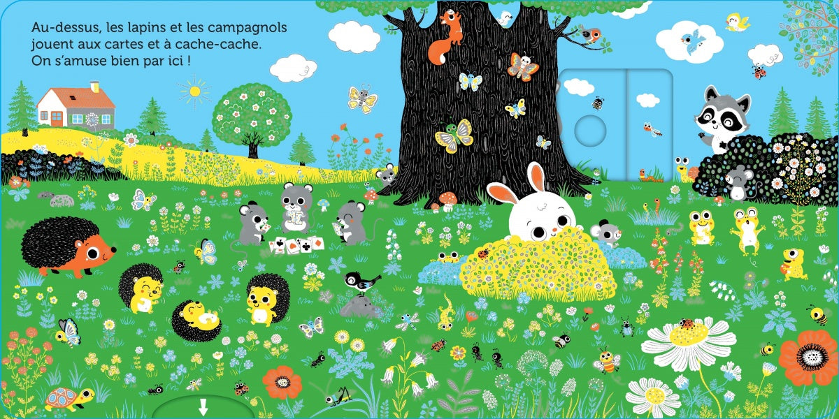 Promenade dans l'arbre - livre animé pour les bébés - dès 6 mois - Nathan