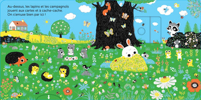 Promenade dans l'arbre - livre animé pour les bébés - dès 6 mois - Nathan