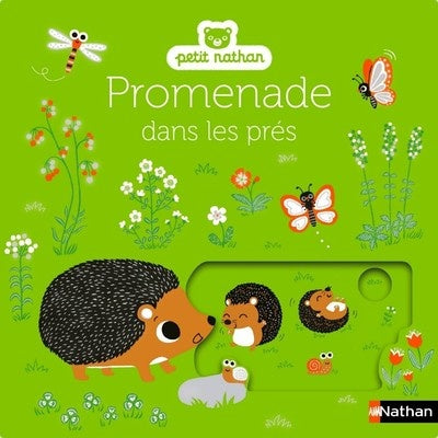 Promenade dans les prés - livre d'éveil animé, pour les bébés dès 6 mois - Nathan