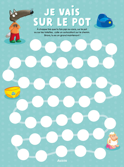 P'tit loup - Mon cahier d'activités - Je vais sur le pot - Auzou