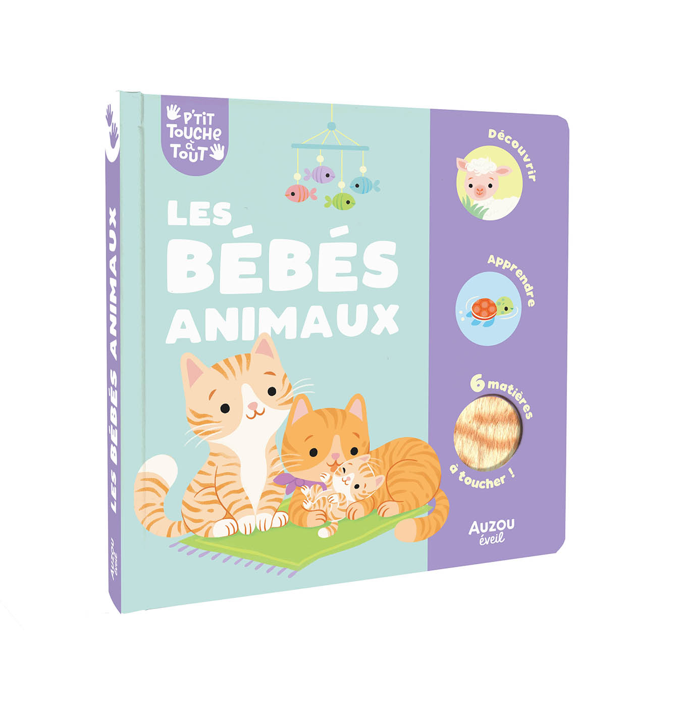 P'tit touche à tout - Les bébés animaux - Auzou