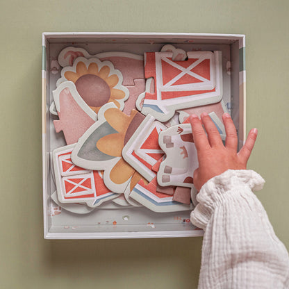 6 en 1 puzzle #Little Farm