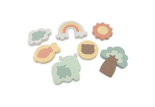 Puzzle En Mousse De Bain - Kangaroots - Jollein