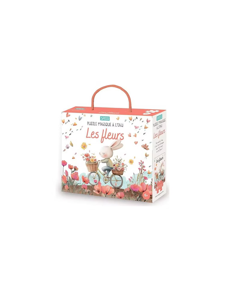Puzzle Magique a l'eau - Les Fleurs - Sassi