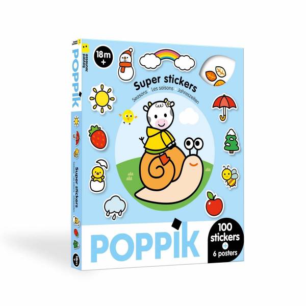 Sticker Box Les Saisons  - Poppik