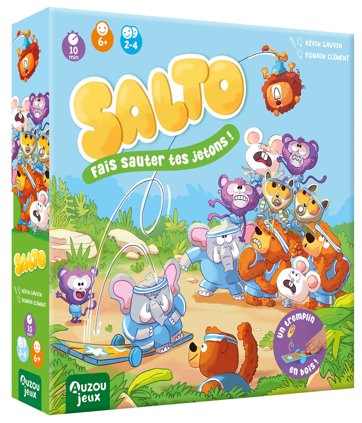 Salto - Jeu de société Auzou