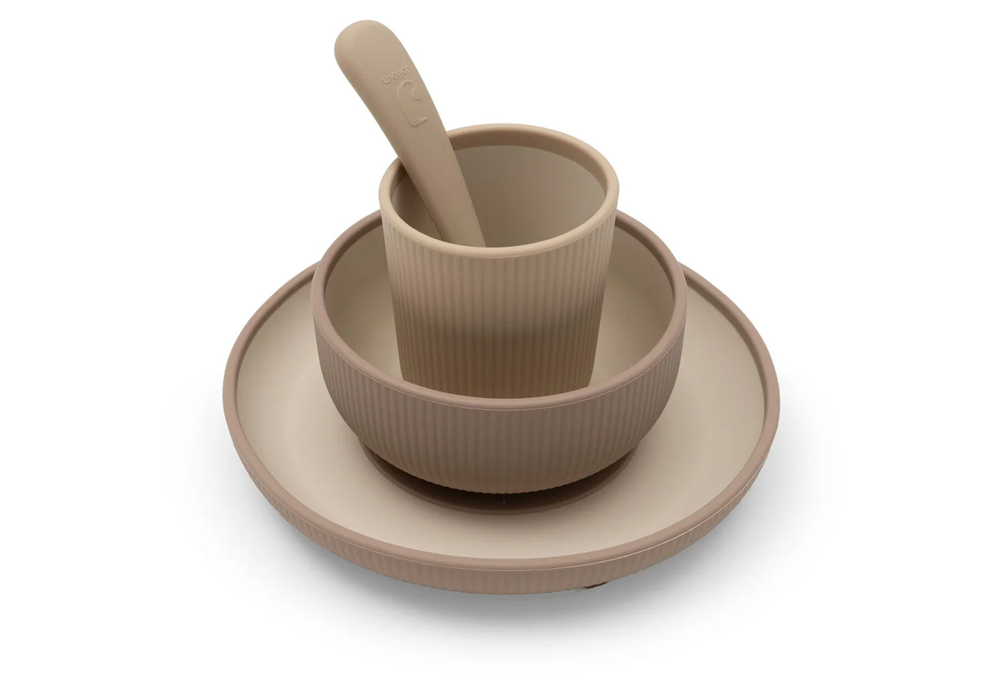 Set de table bébé Silicone Natural Shades - Jollein