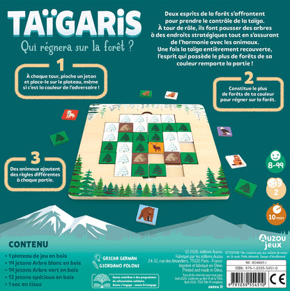 Taïgaris - Jeu de société Auzou