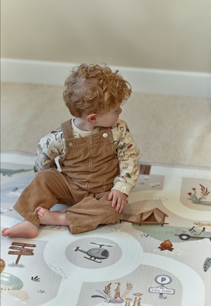Tapis de jeu pour voiture - Safari Friends - Little Dutch