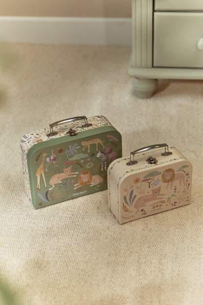 Set de 2 valisettes - Safari Friends - Little Dutch