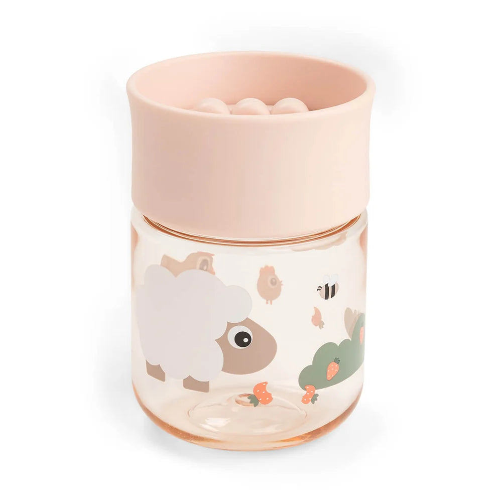 Tasse d'apprentissage 360° - Petite Ferme- Poudre -  Done by deer