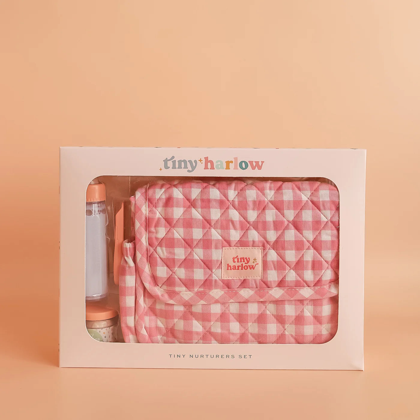 Tiny Harlow - Sac à langer Vichy Rose
