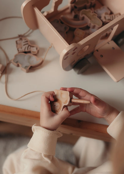 Arche de Noé - Animaux - En bois - Mrs Ertha