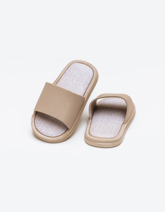 Tong de plage - Taupe - Mrs Ertha