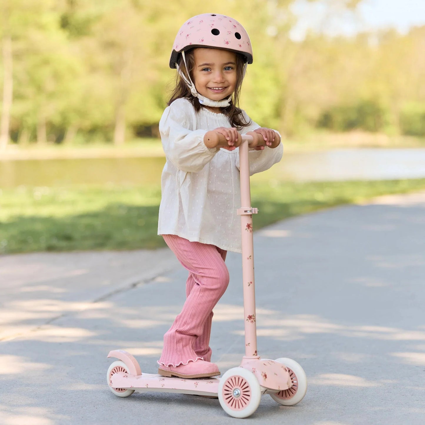 Trottinette 3 Roues Fairy Floral - Little Dutch