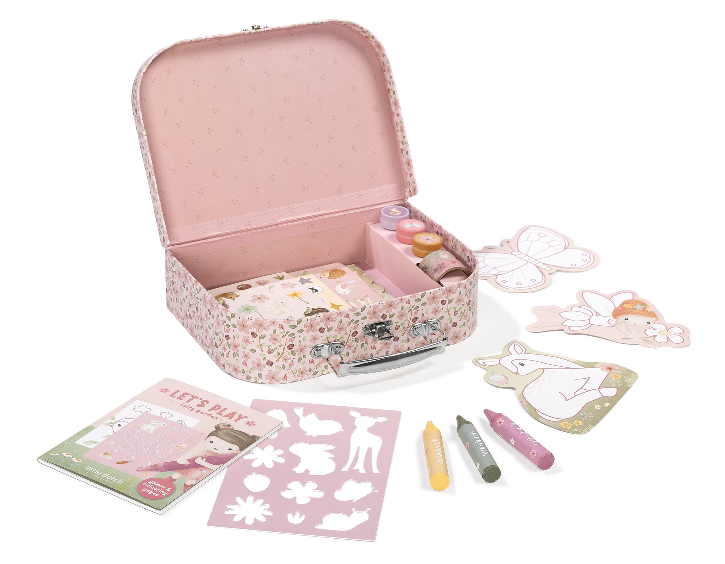 Valisette d'activités créatives Rosa - Fairy Garden- Little Dutch