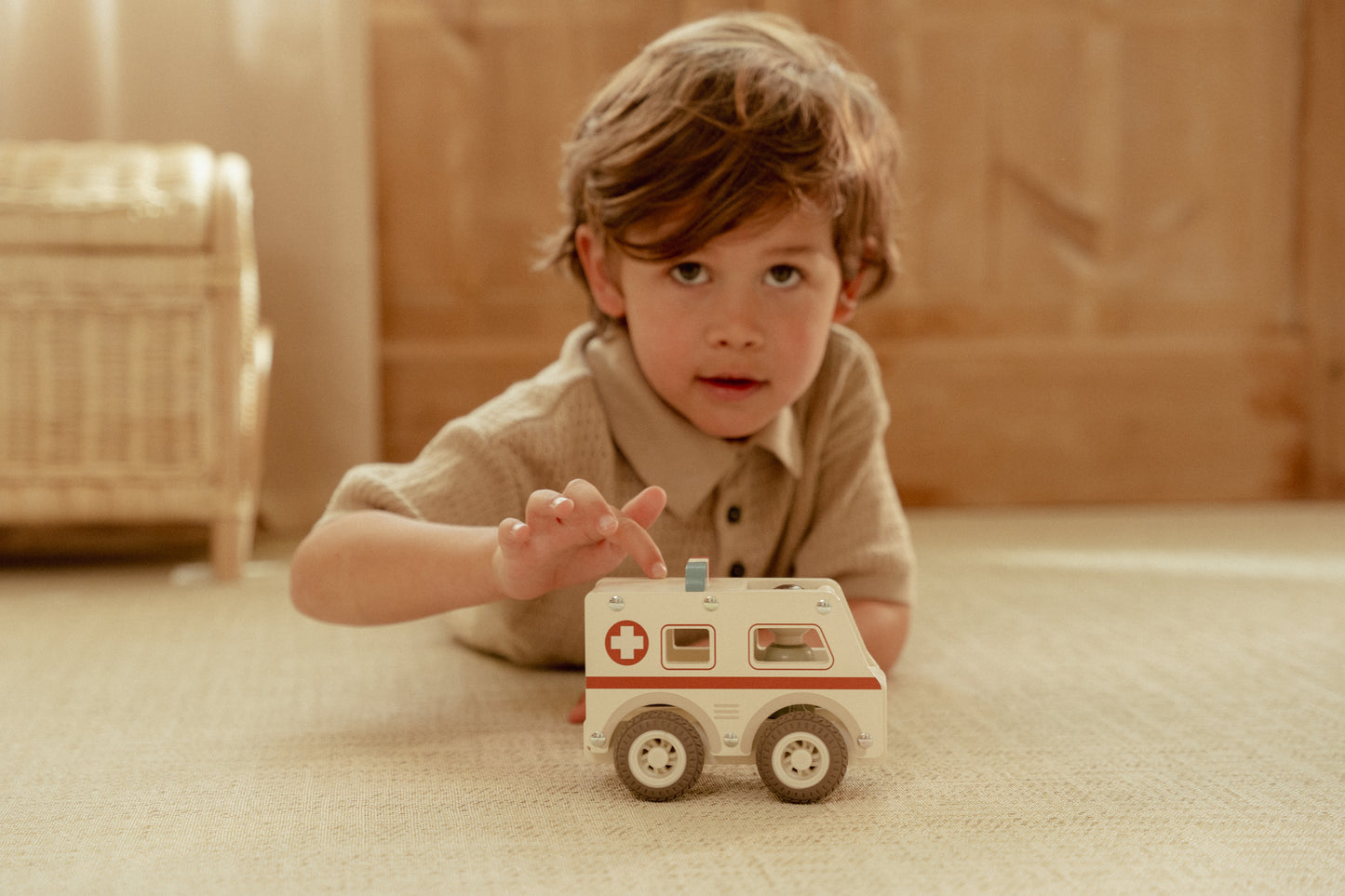 Ambulance en bois - Little Dutch