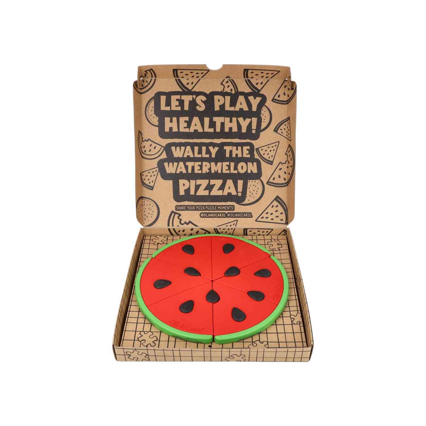 Wally le Melon Pizza Puzzle - Oli and Carol