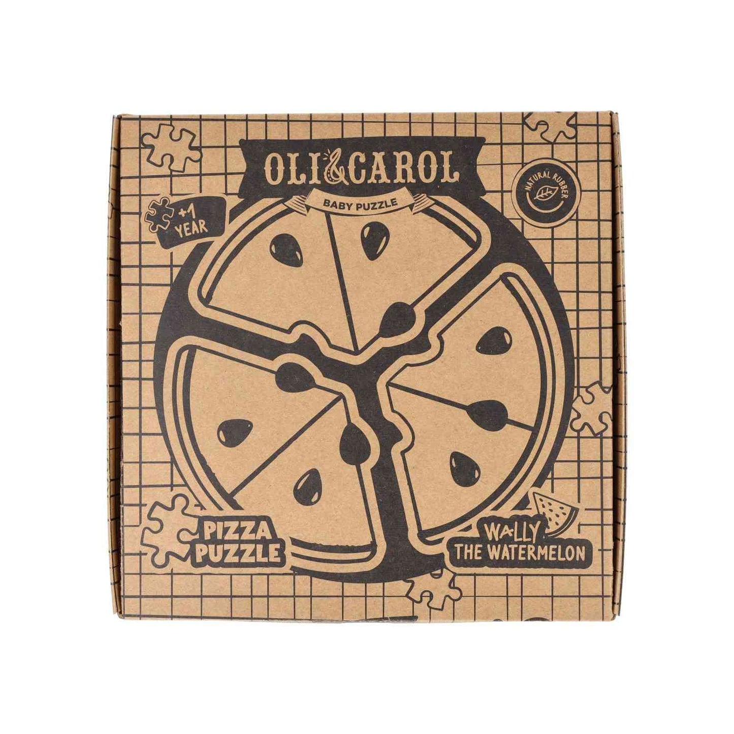 Wally le Melon Pizza Puzzle - Oli and Carol